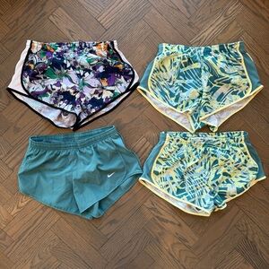 Nike Tempo Dri-FIT Running Shorts Bundle | Girls S+ Small Plus | Lot of 4 | EUC
